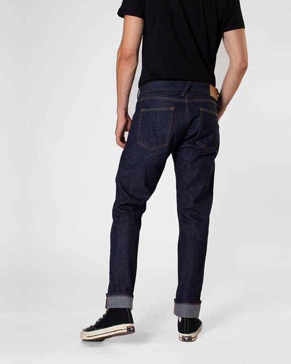 Jeans Jim Regular Slim Dry Selvedge Donkerblauw 3